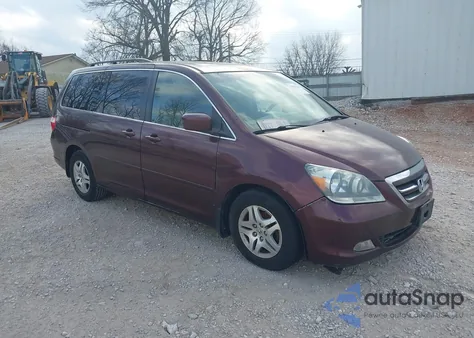 2007 Honda Odyssey Touring из США, поврежденный, VIN 5FNRL38867B056224